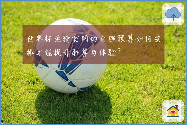 世界杯竞猜官网的合理预算如何安排才能提升胜算与体验？