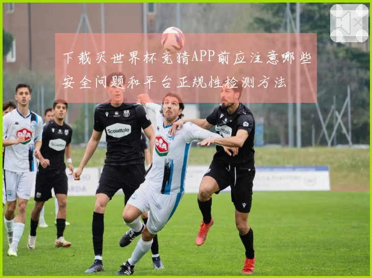 下载买世界杯竞猜APP前应注意哪些安全问题和平台正规性检测方法