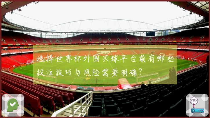 选择世界杯外围买球平台前有哪些投注技巧与风险需要明确？